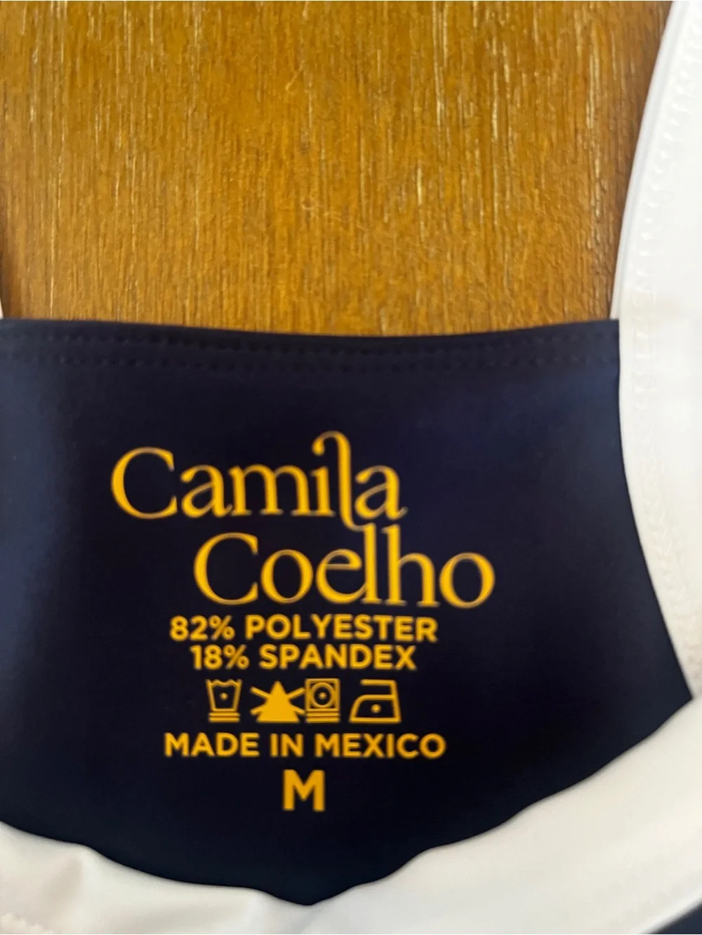 NWT Camila Coelho Navy & White High-Waist Leggings Set M